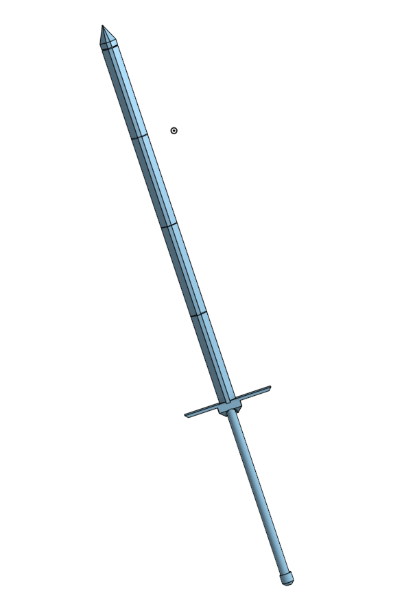Sword with Modular Length (48" Recommended)
