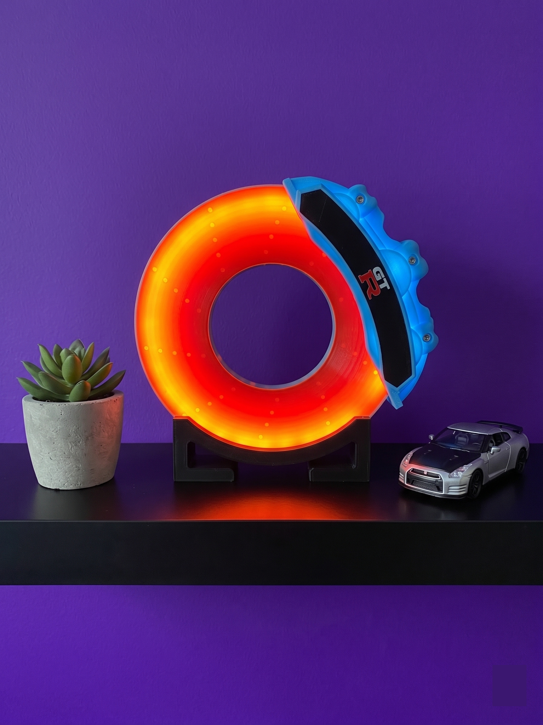 Brake disc lamp-nissan gtr