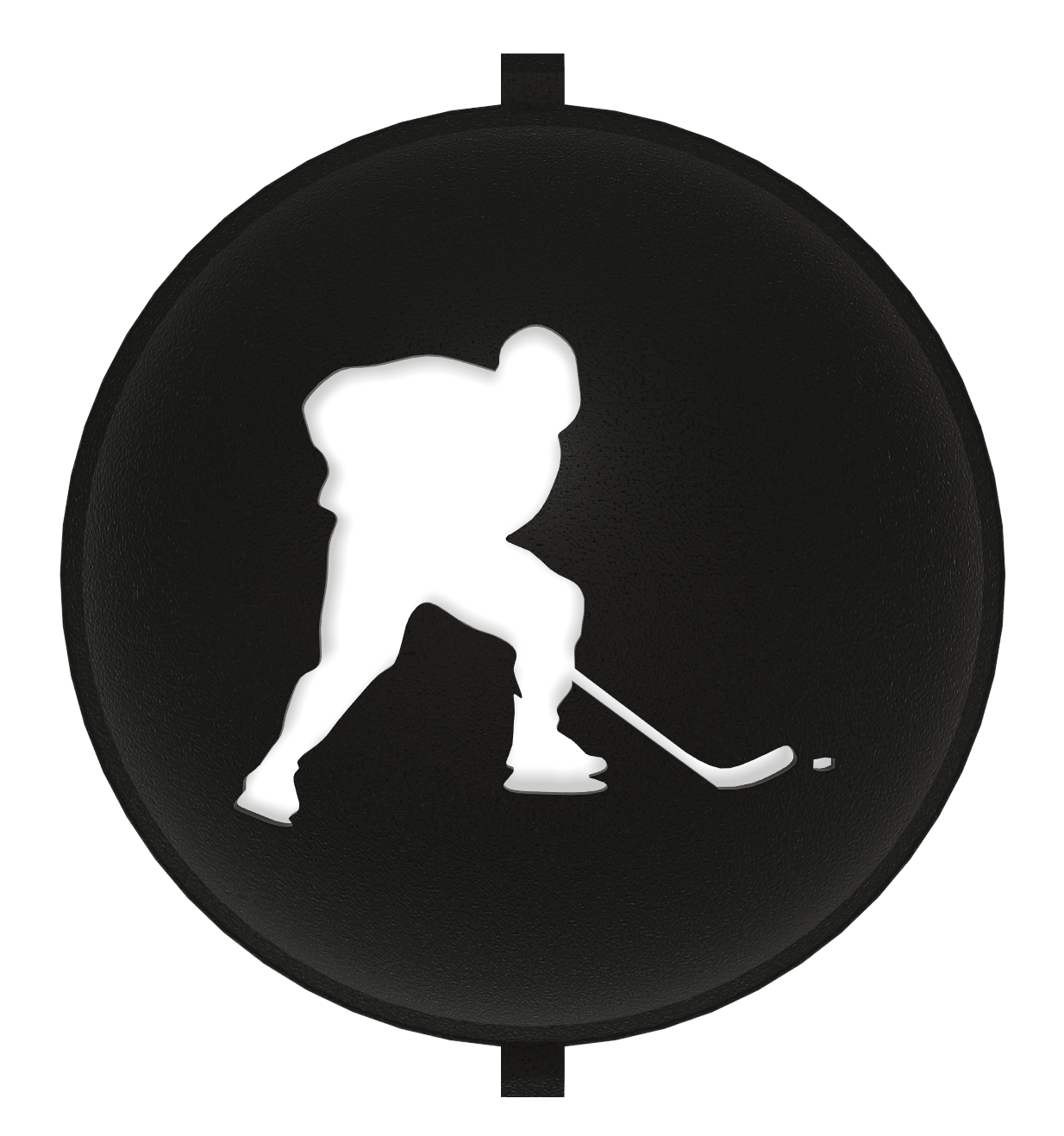 Golf - Golf Ball Stencil - Insert - Ice Hockey - Player - Spray Only