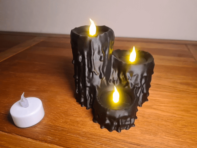 Halloween Candle Cluster