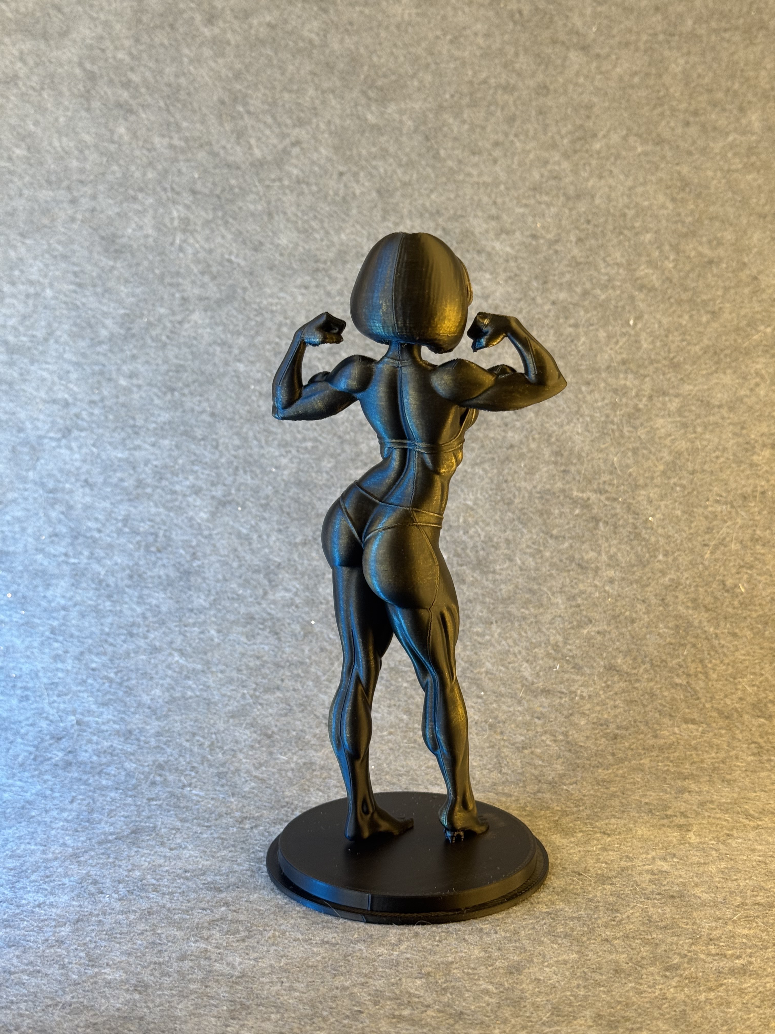 Anime Fitness Girl - Posing Figure