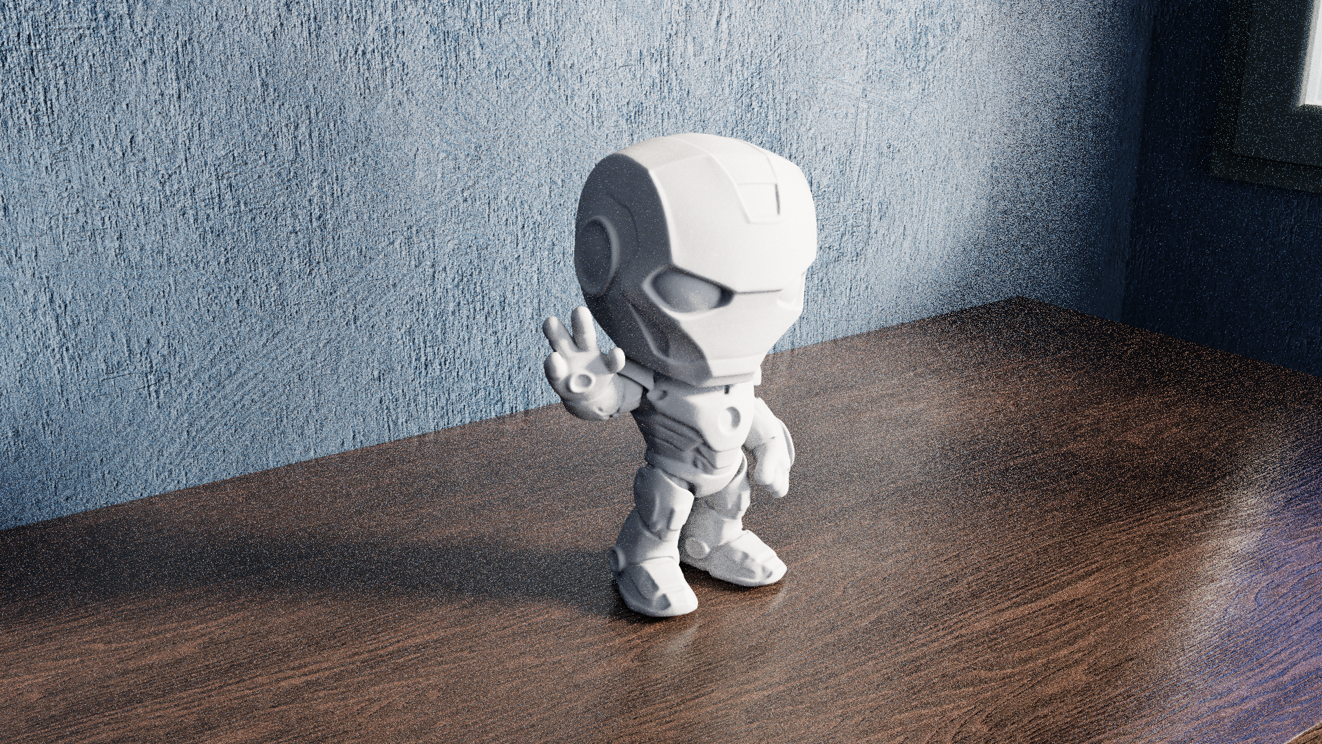 Chibi Waving Ironman — miniatura 9