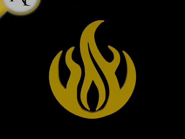 Simple Flame Symbol - 2D Art