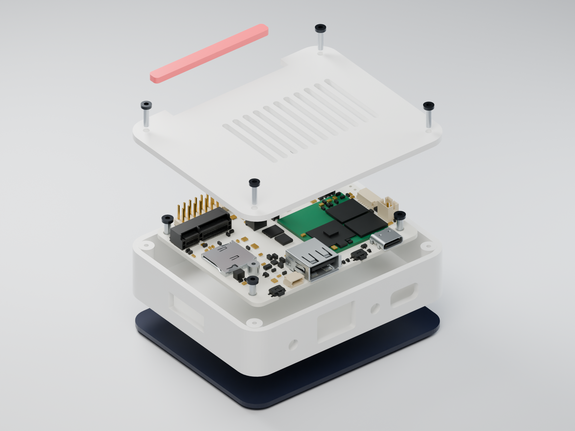 MONOLITH LINE — Coralboard SL Enclosure / R1 Prototype