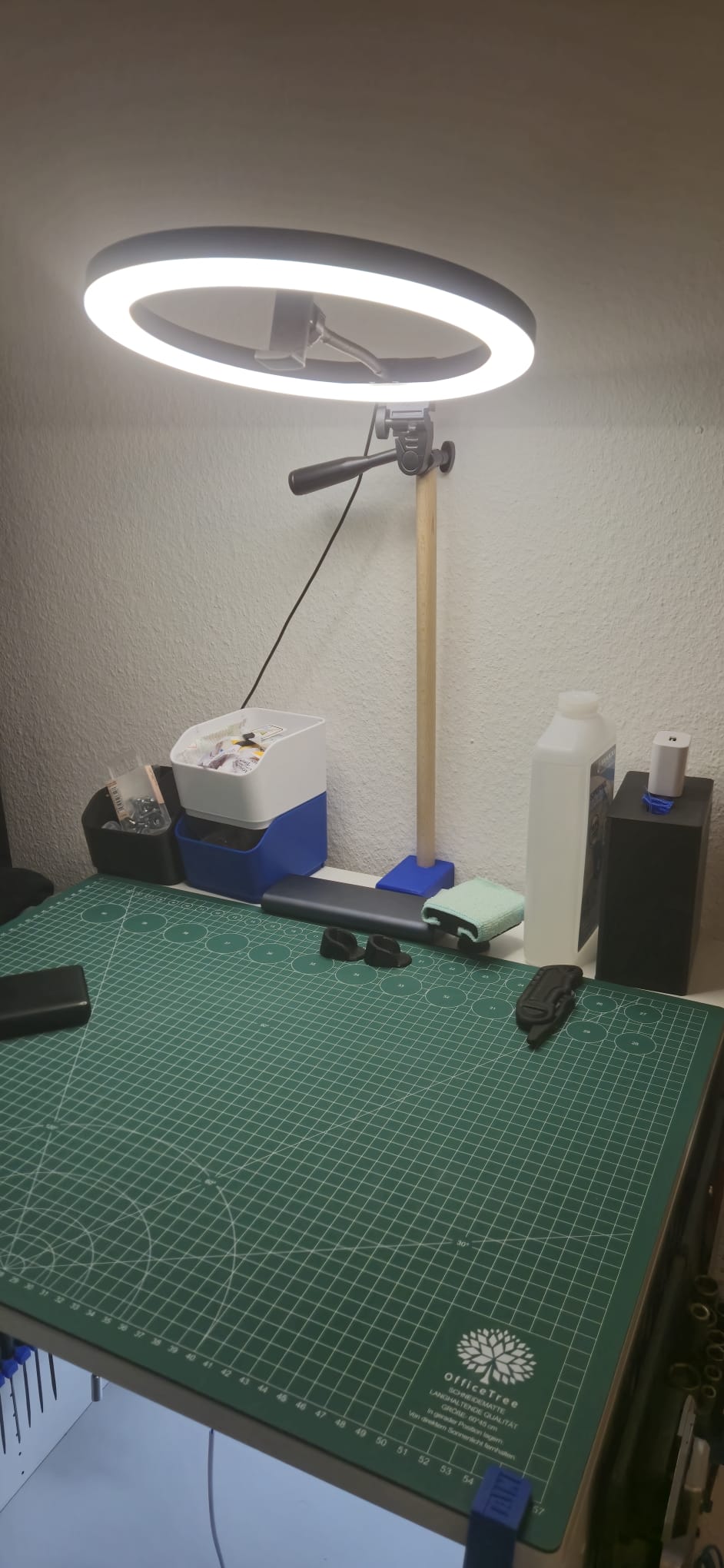 18mm Rod Desk Mount - Ikea Smastad / Besta / Platsa