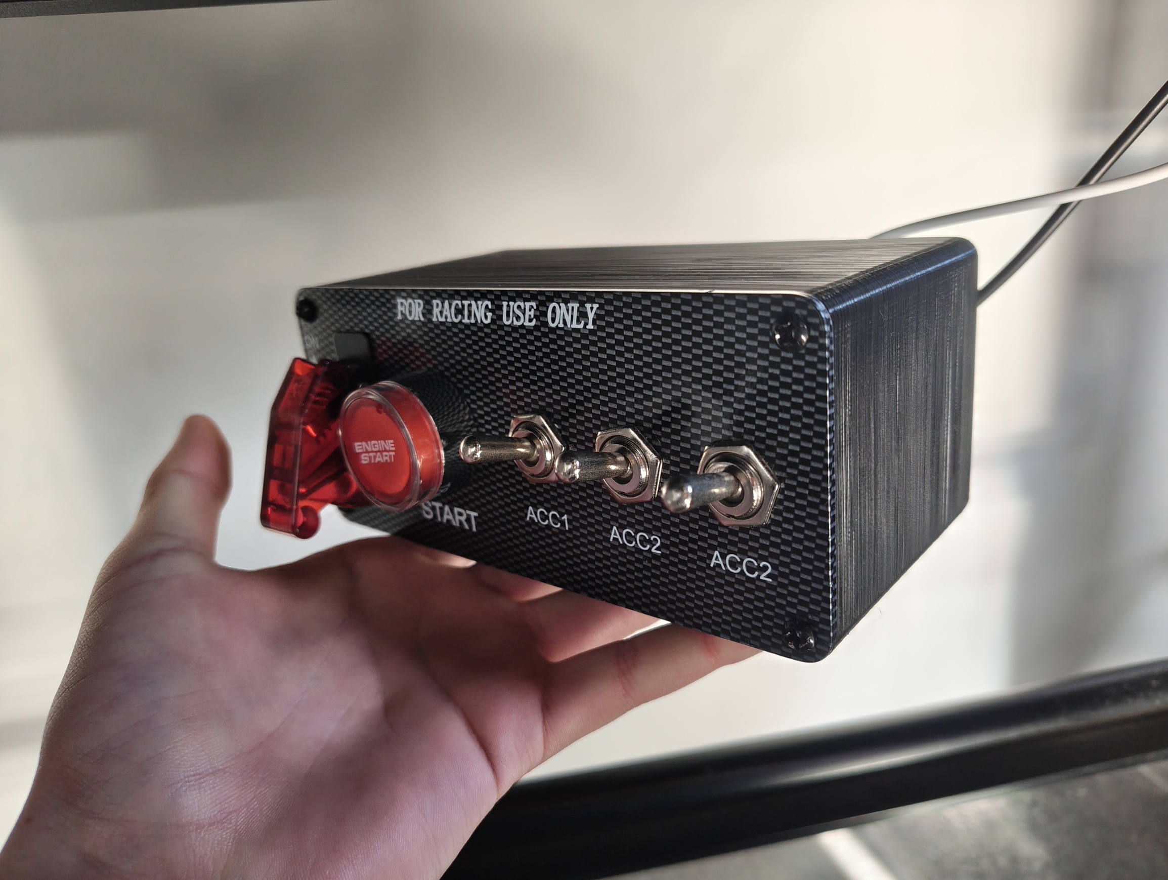 Racing Switch Panel Enclosure