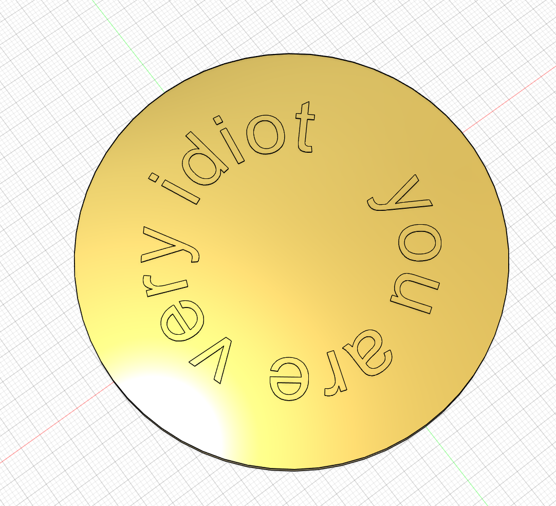 normal or idiot coin test