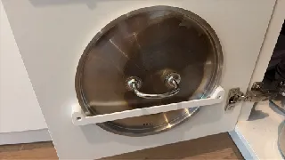IKEA Pan Lid mounting bracket