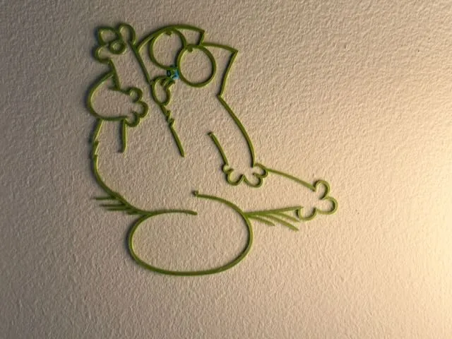 Simon's Cat Bathtime Wall Art