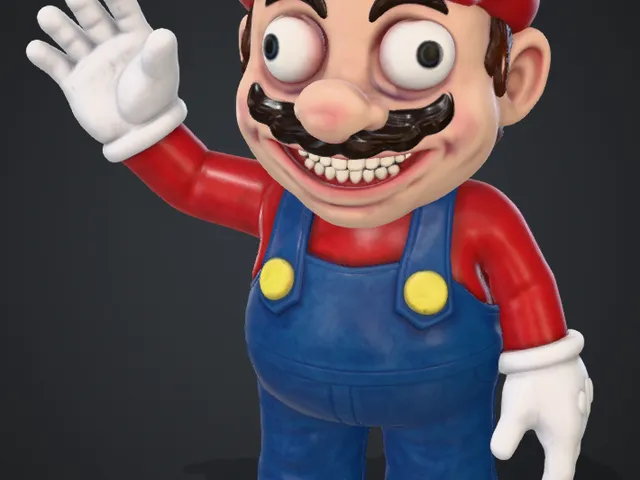 Cursed Mario