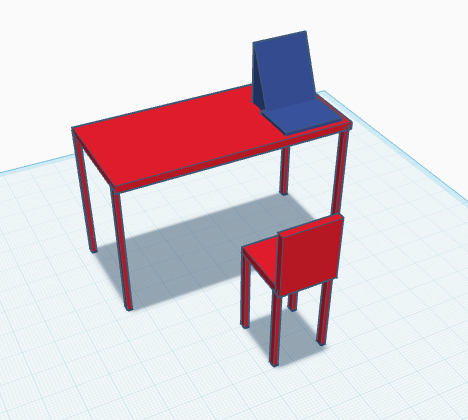 Chair & Desk