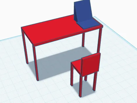 Chair & Desk
