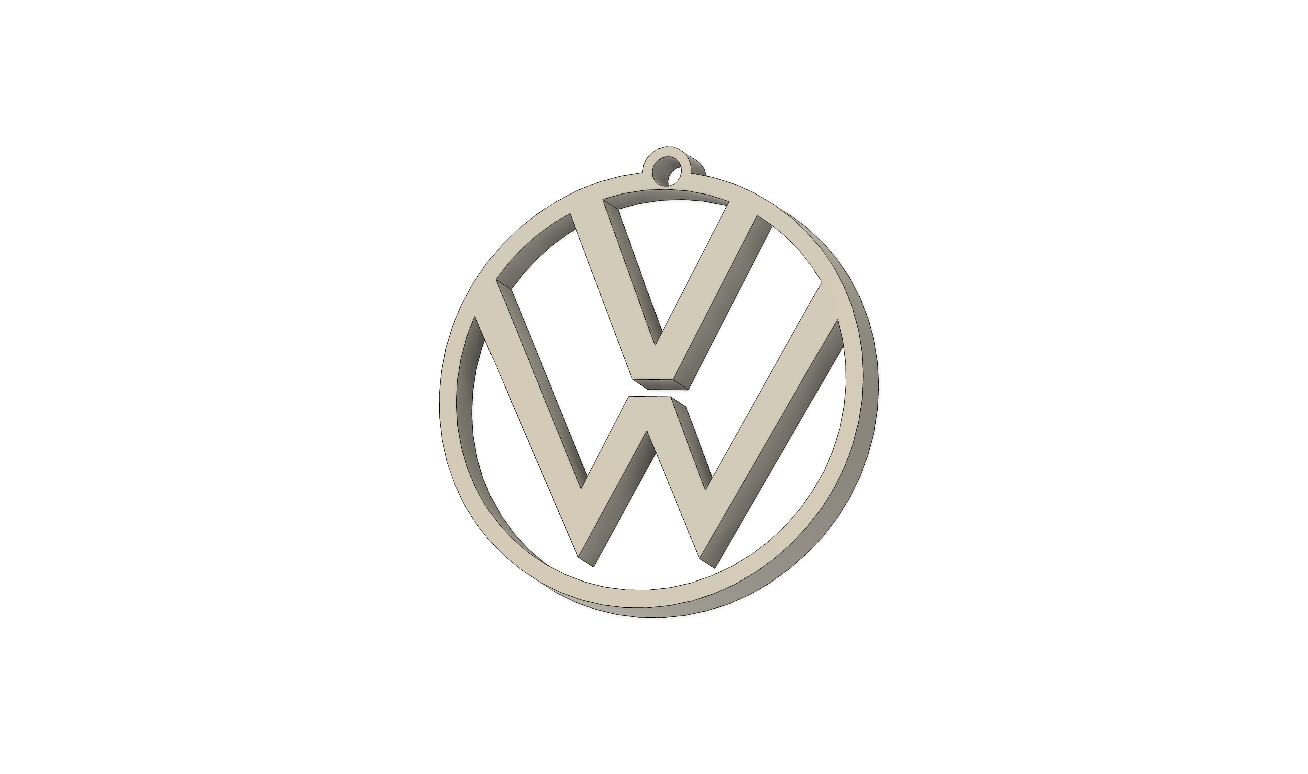 Volkswagen keychain