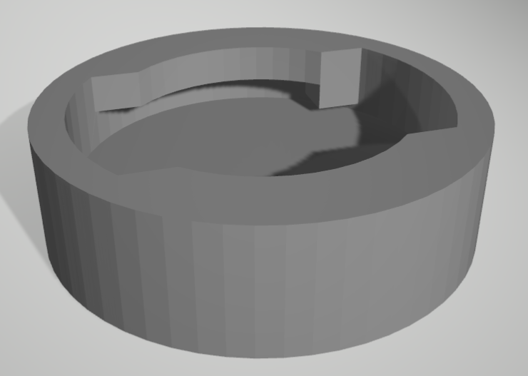 Sentinel gamma camera guide tube bayonet adapter cap