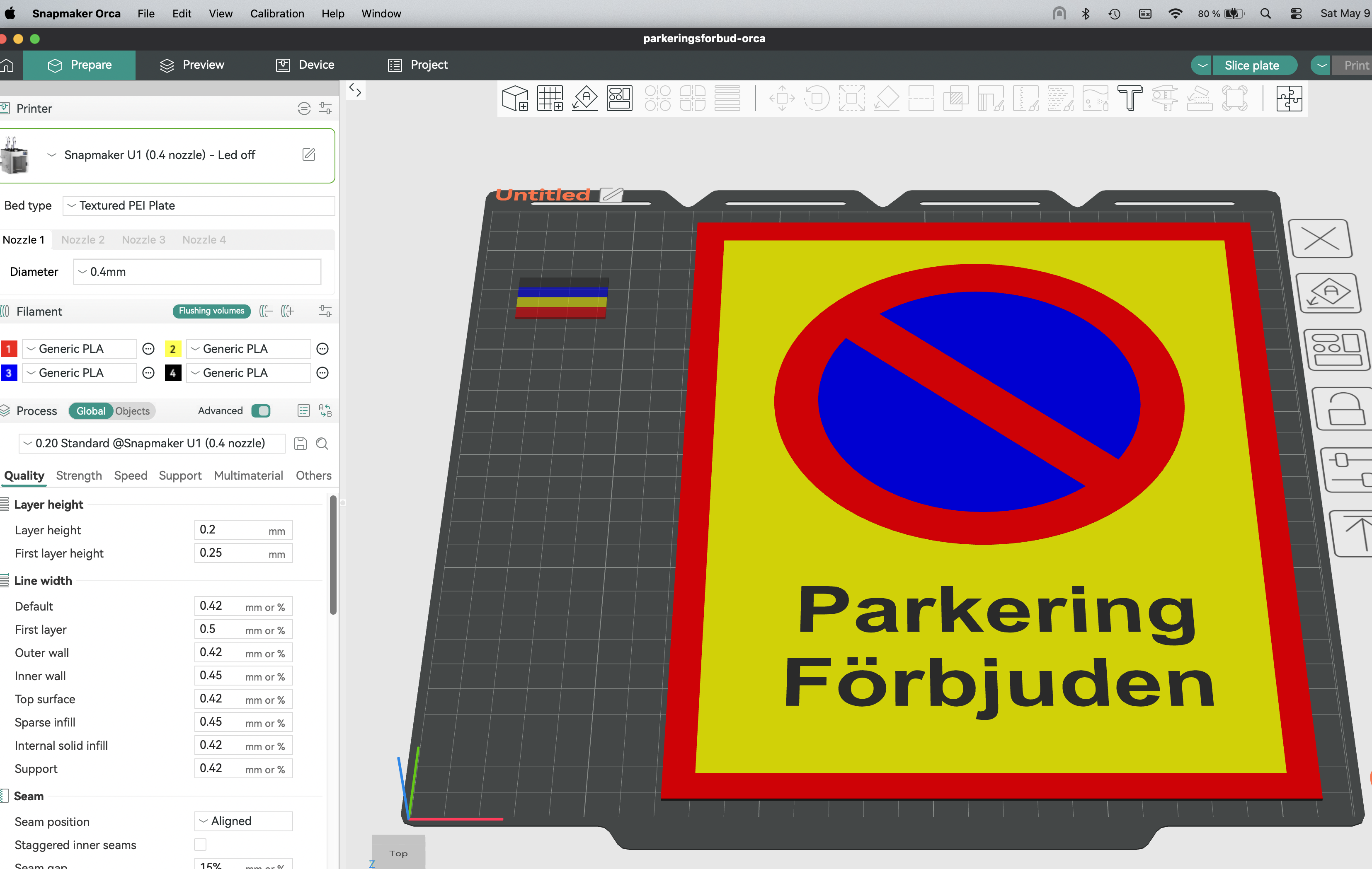 Parkering Förbjuden