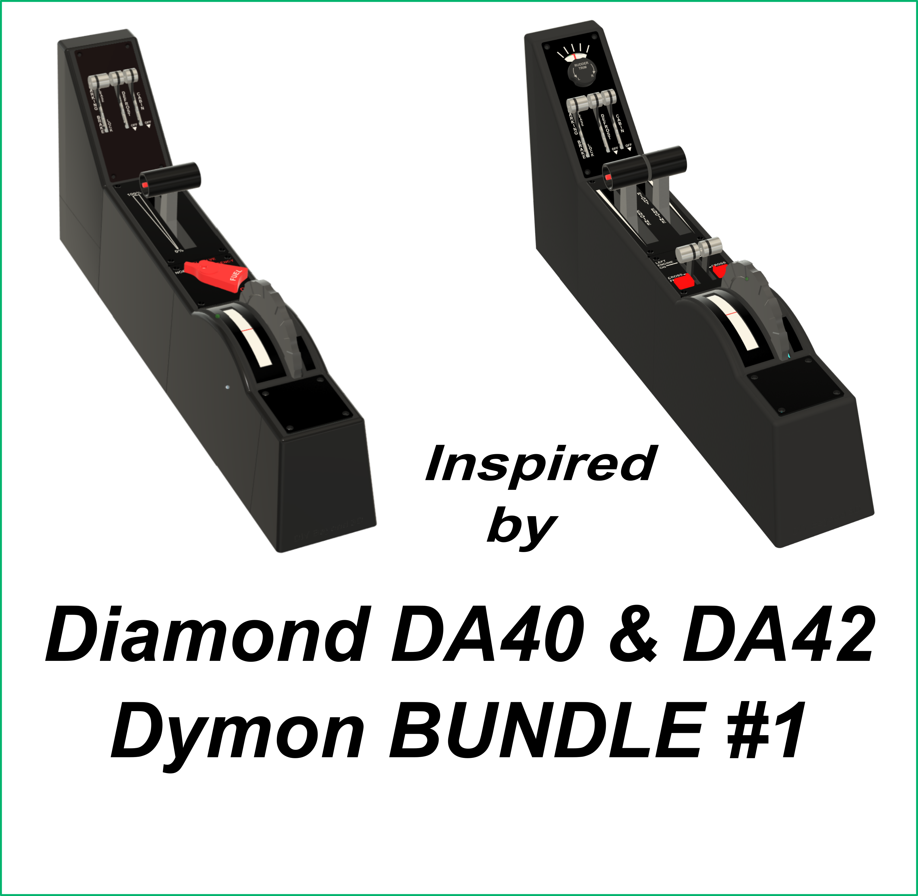 Dymon BUNDLE #1 - 4000 SE and 4200 TE Center Console