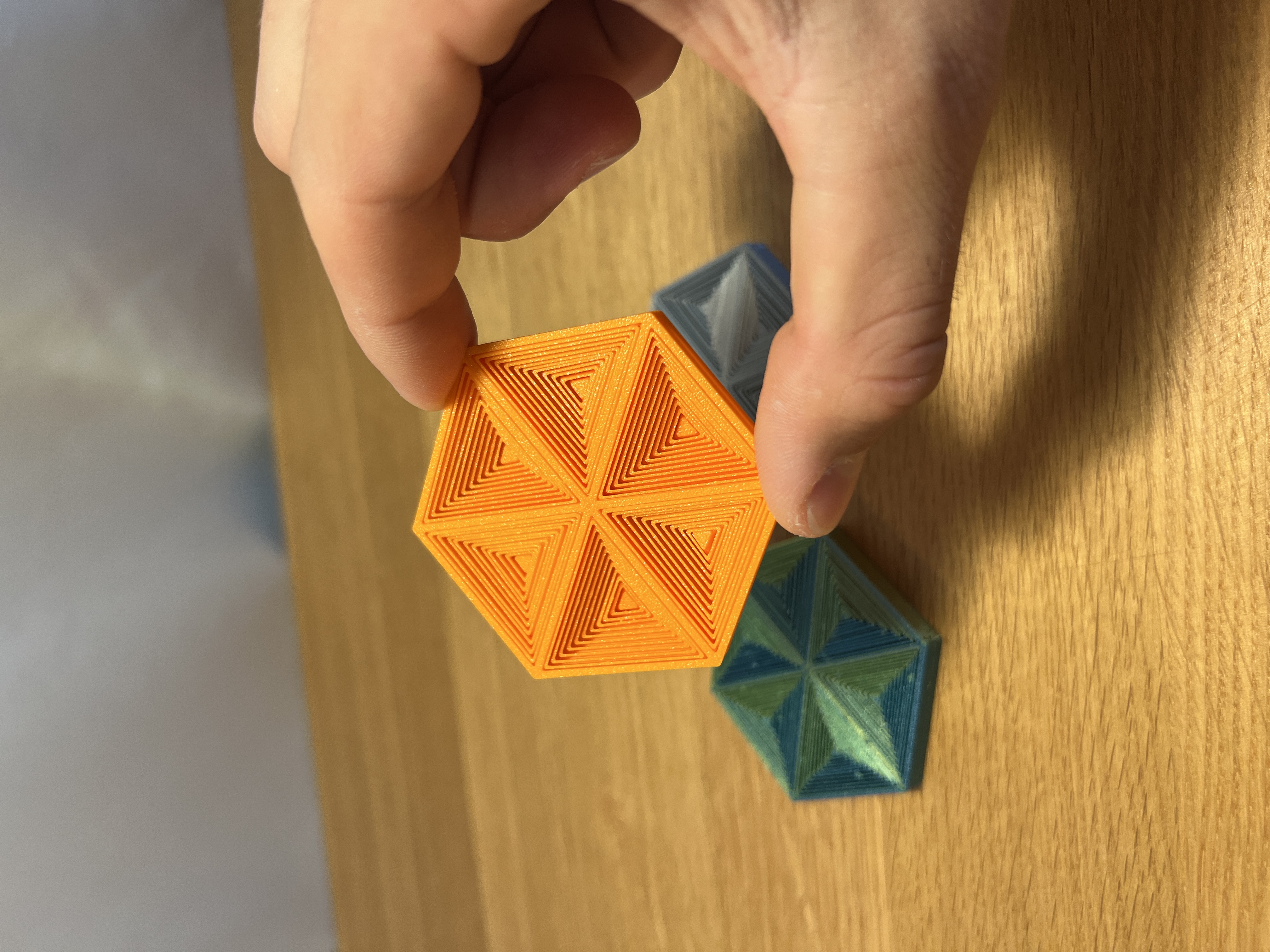 Triangular Hexagon Fidget Toy — thumbnail 2