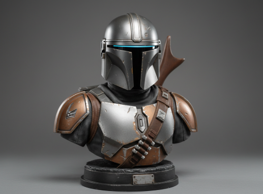 Mandalorian Bounty Hunter Bust