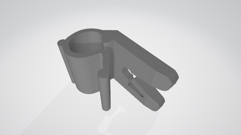 Harley Davidson small t-stud clip