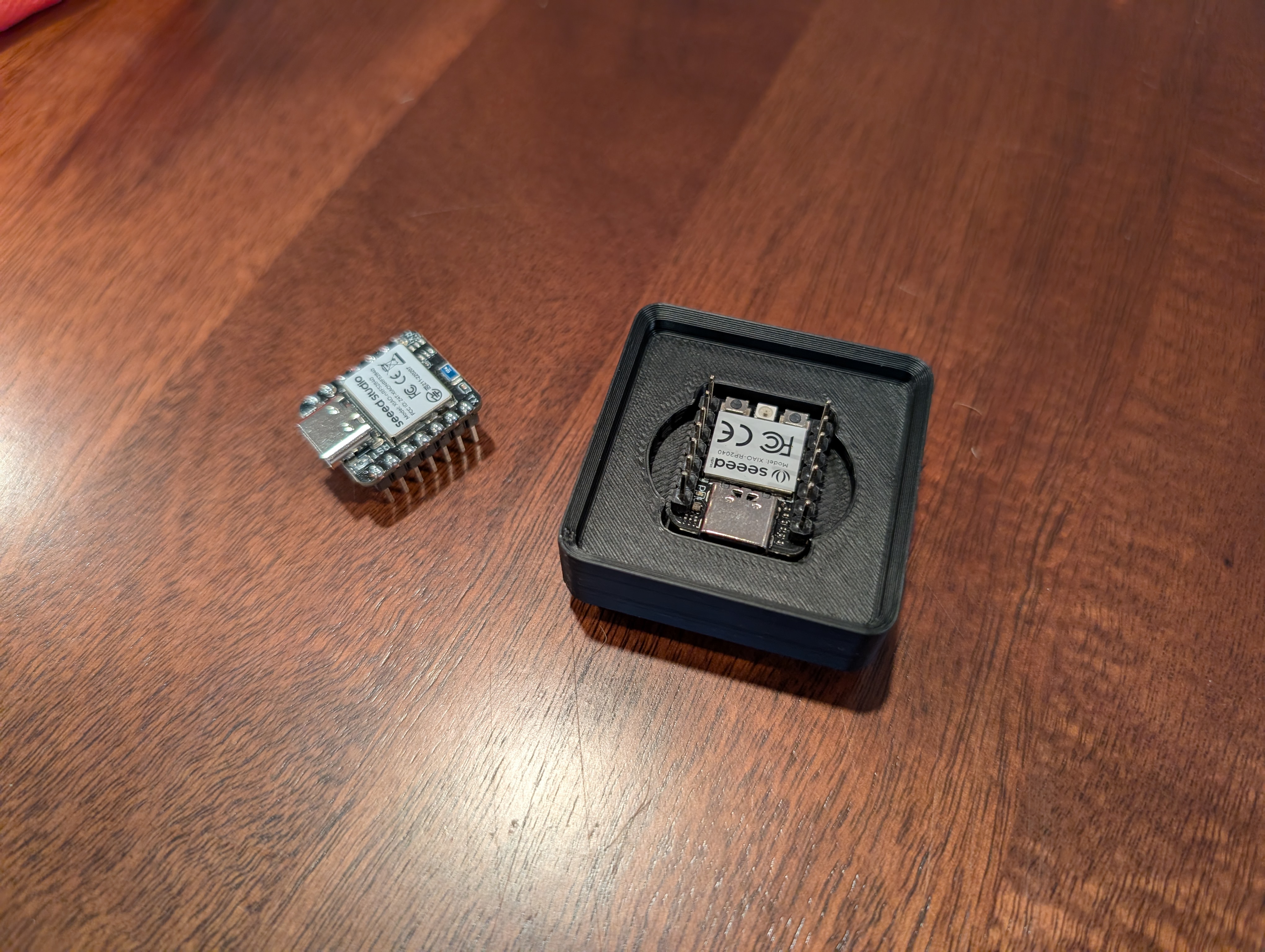 Gridfinity Seeed Studio XIAO Microcontroller Holder — miniatura 3
