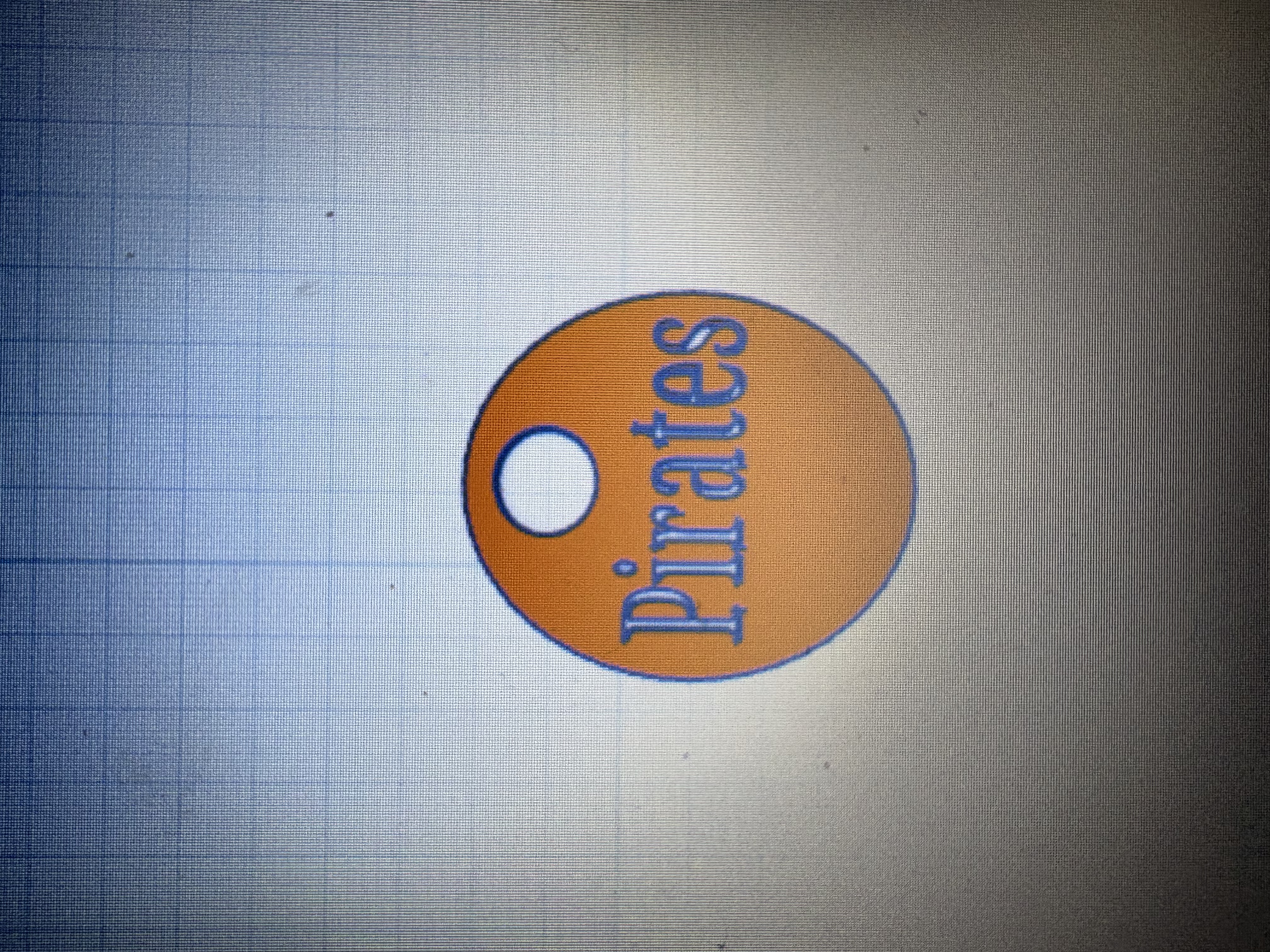 Pirates MLB keychain
