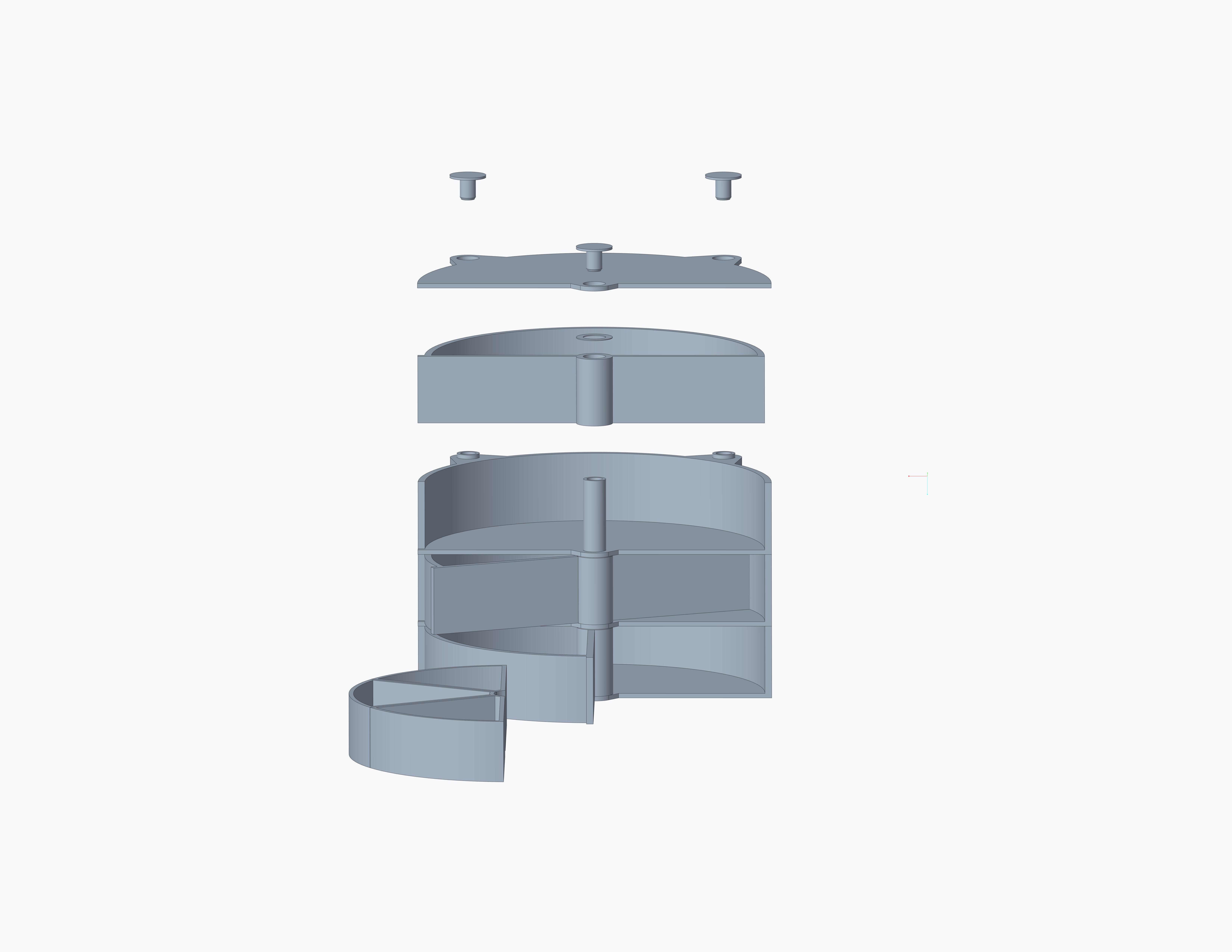 SEMI-CIRCULAR DRAWER
