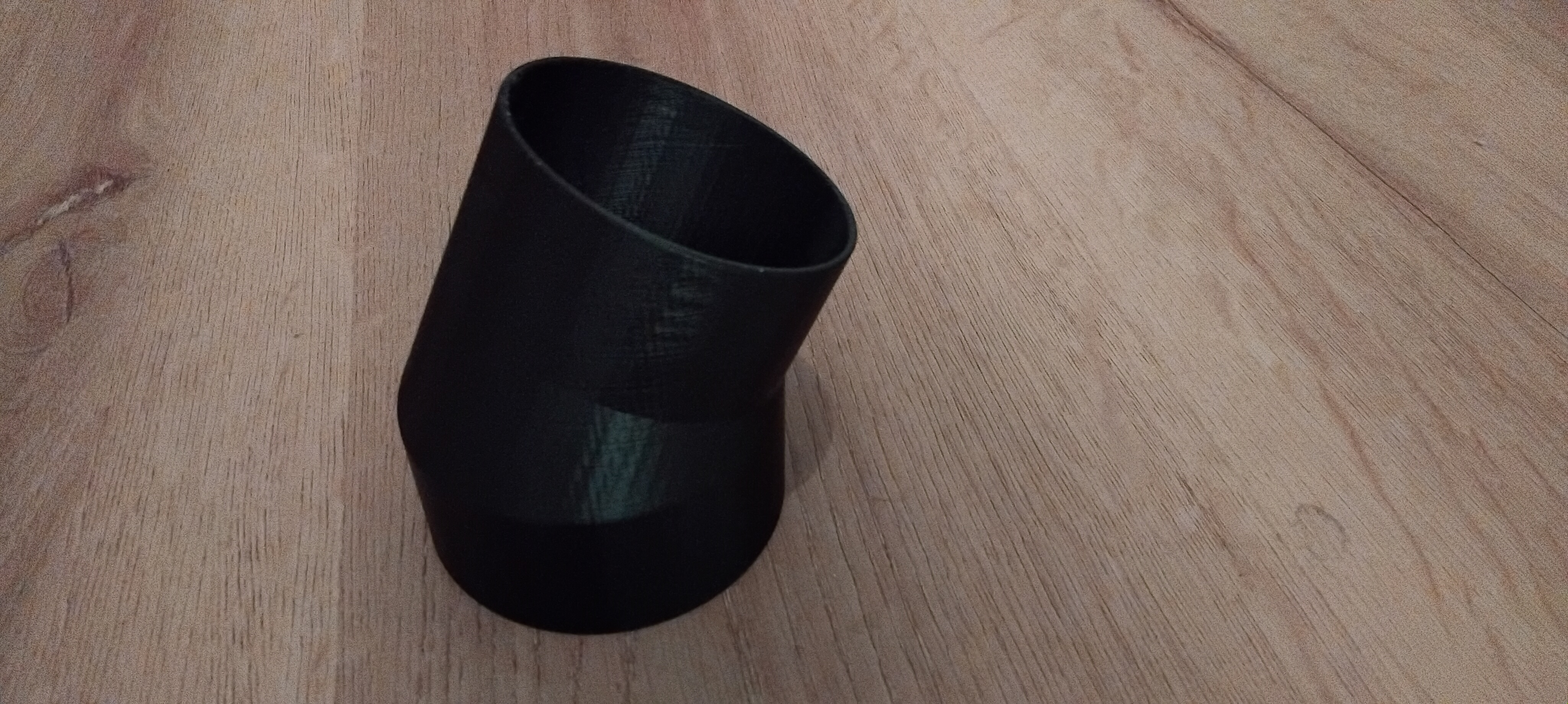 Gutter/spout adapter/elbow 25 degrees 3D model