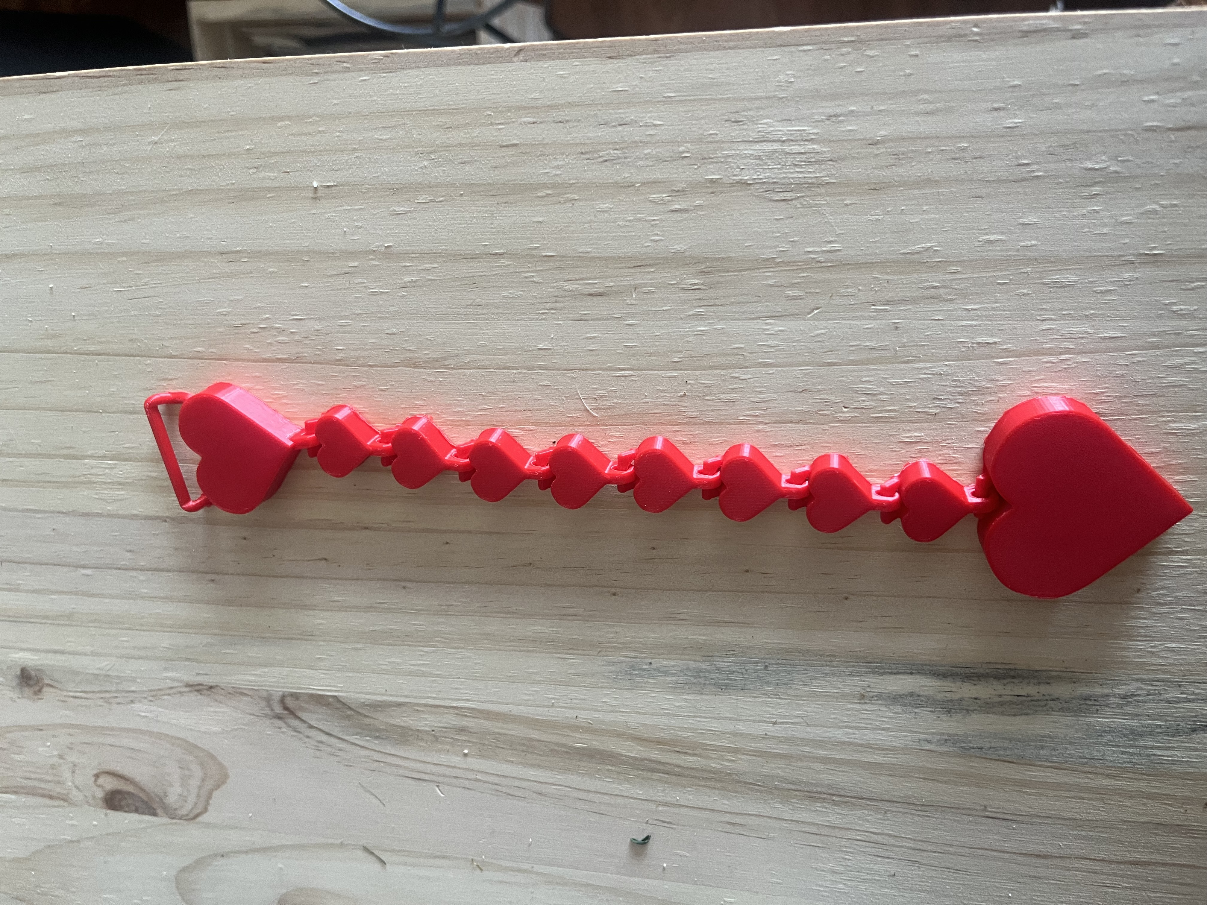 Miniatura 3 do modelo 3D Heart Bracelet