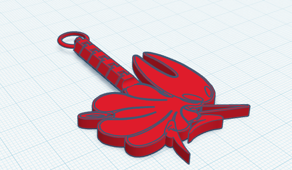 Silksong Keychain