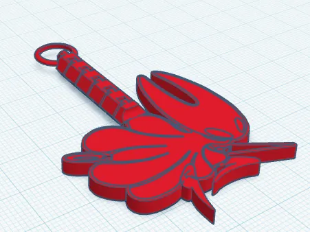 Silksong Keychain