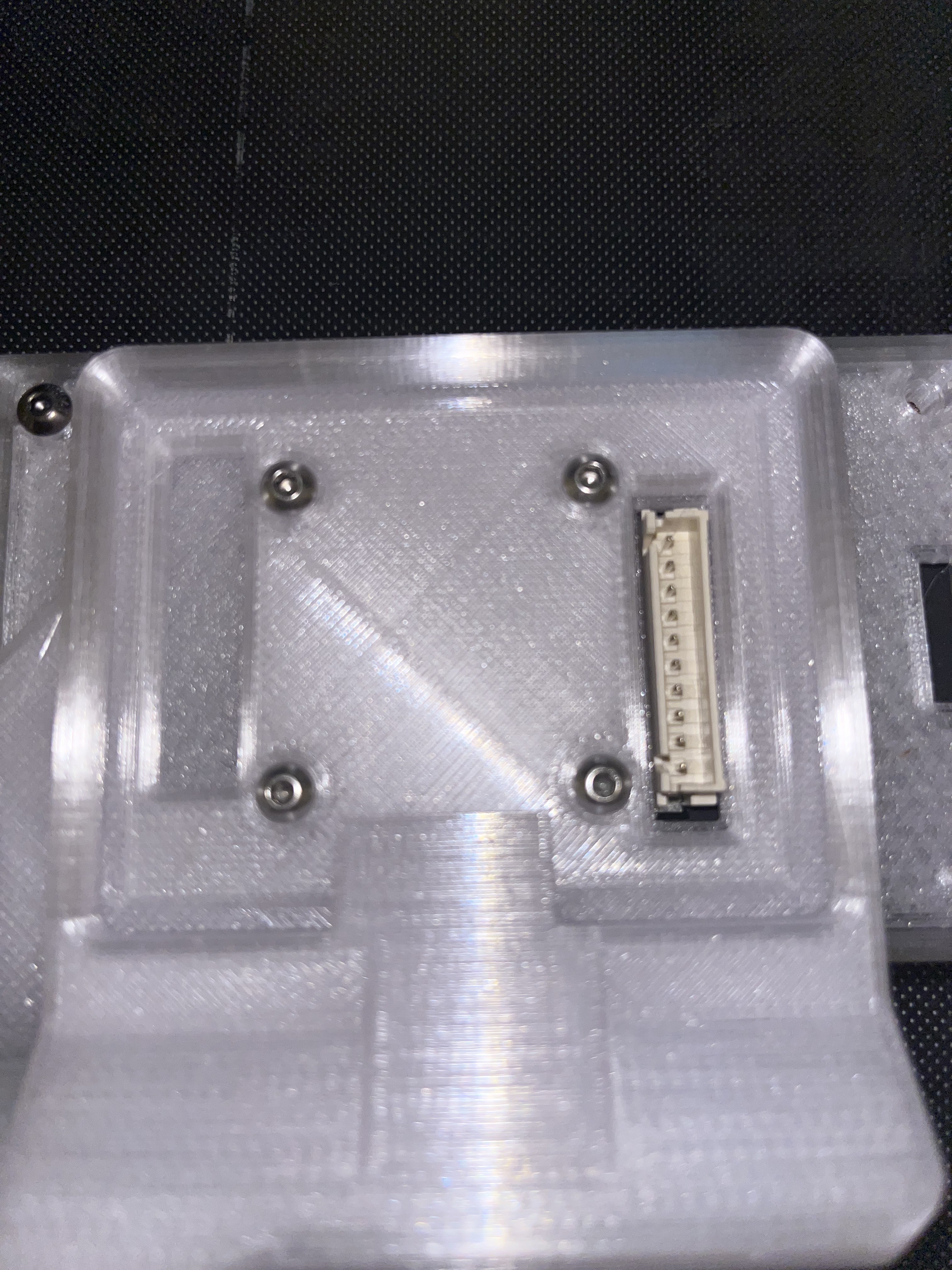 Fixed Left Side Screen Mount TFT35