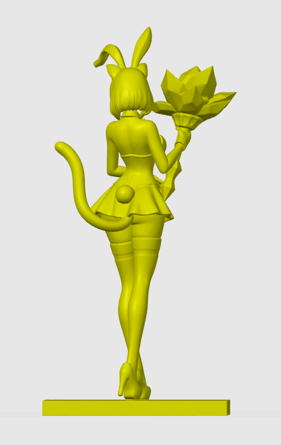 Anime cat-girl figurine 20 — thumbnail 2