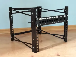5U rack for cage nuts