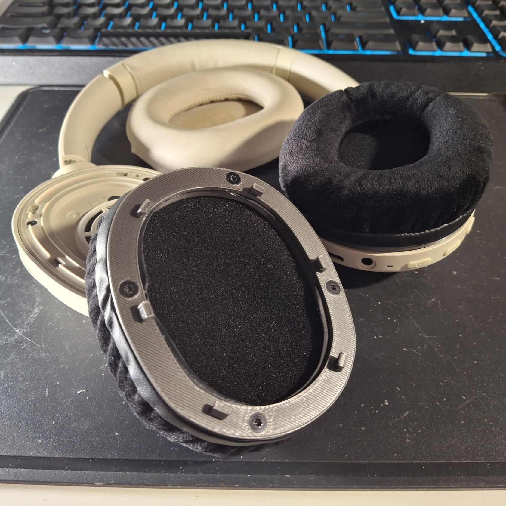 Haylou S30 (S35/S40 maybe) Aftermarket Earpad Ring Mount