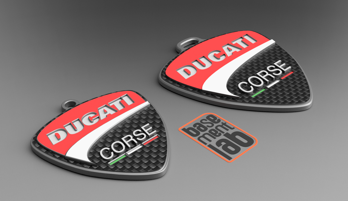 Ducati Corse - Key chain - Portachiavi - Porte Clès - 钥匙链