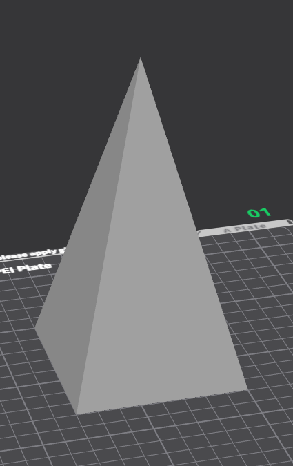 Pyramide pointue
