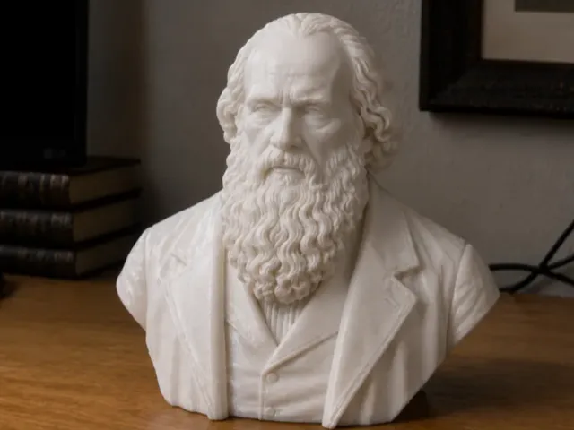 Charles Darwin Statue