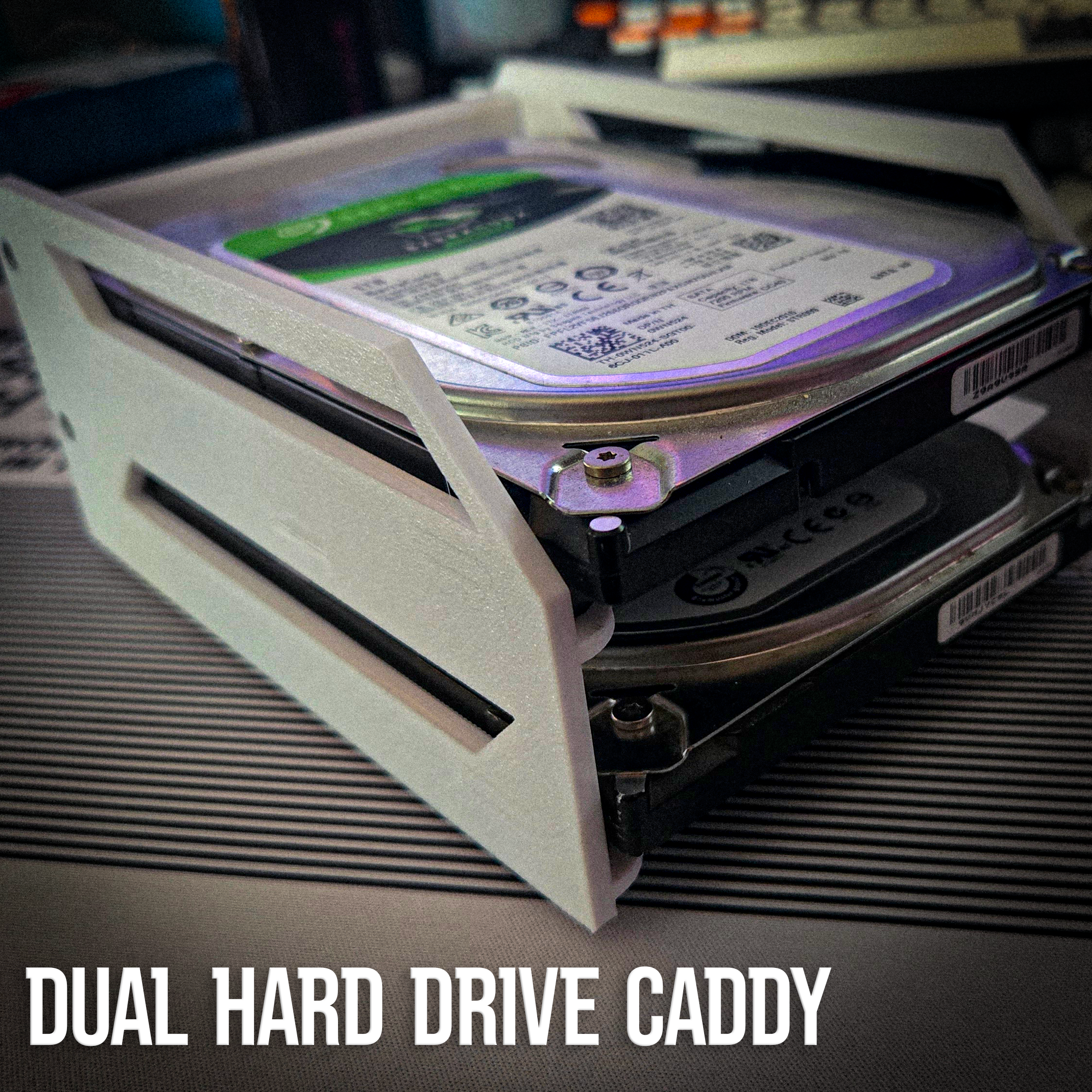 Dual Hard Drive Caddy (3.5")