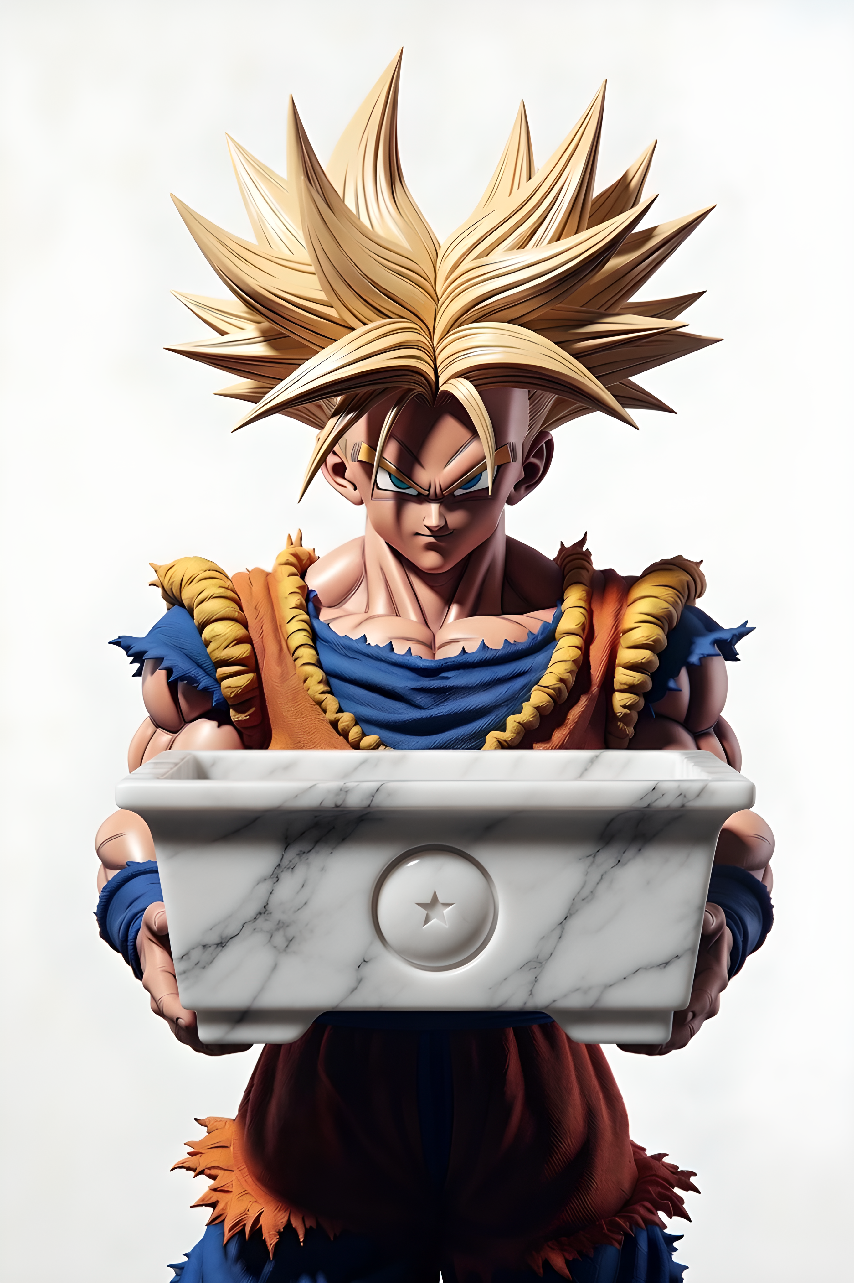 Super Saiyan Bonsai Pot