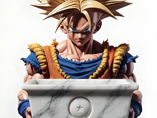 Super Saiyan Bonsai Pot