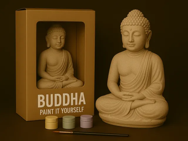 Buddha – Paint-It-Yourself