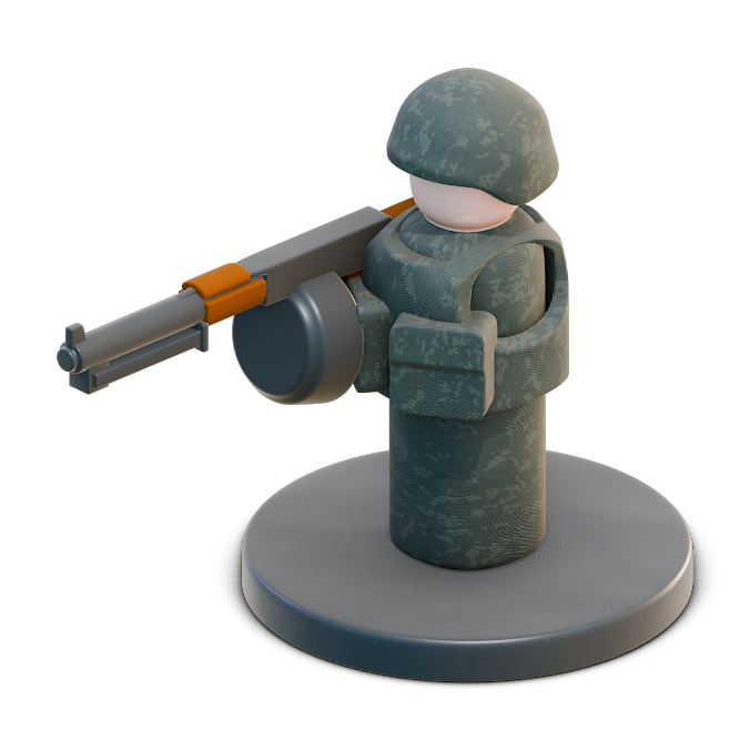Down Range - Russian RPK Gunner