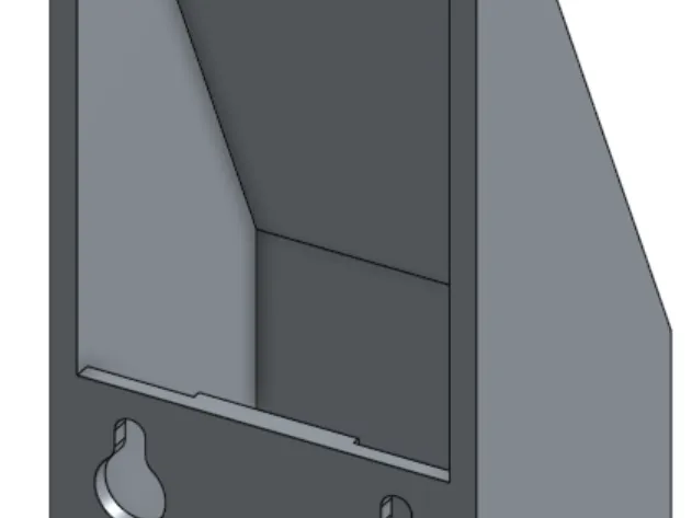 Elegoo centauri carbon mini poop chute (no magnets, no supports)