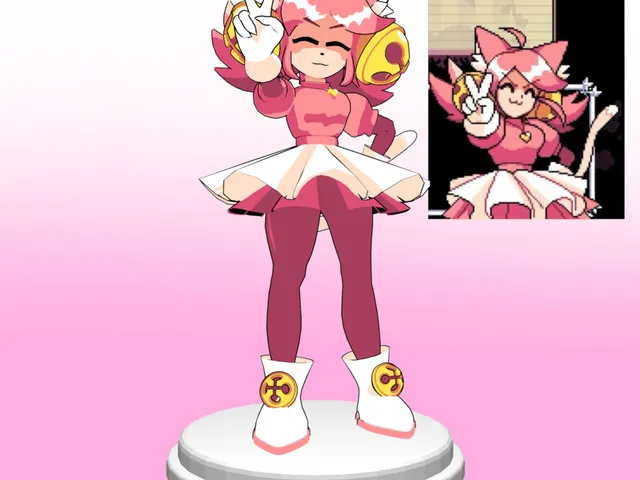 Mad Mew Mew / Pink Deltarune Figure