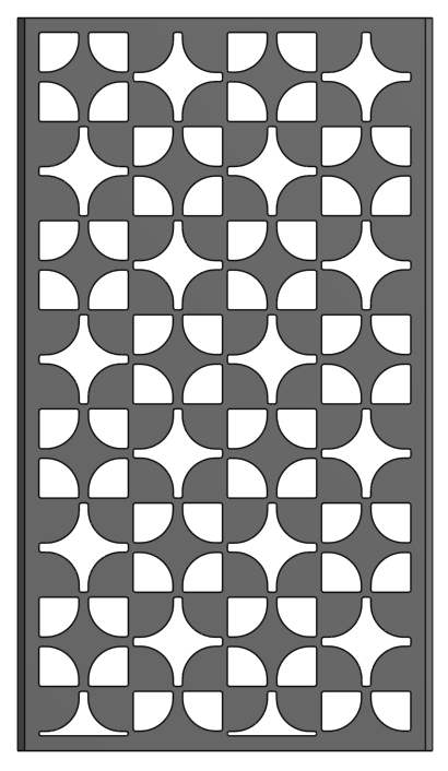 Openflow Front Panel - Stars and Squares