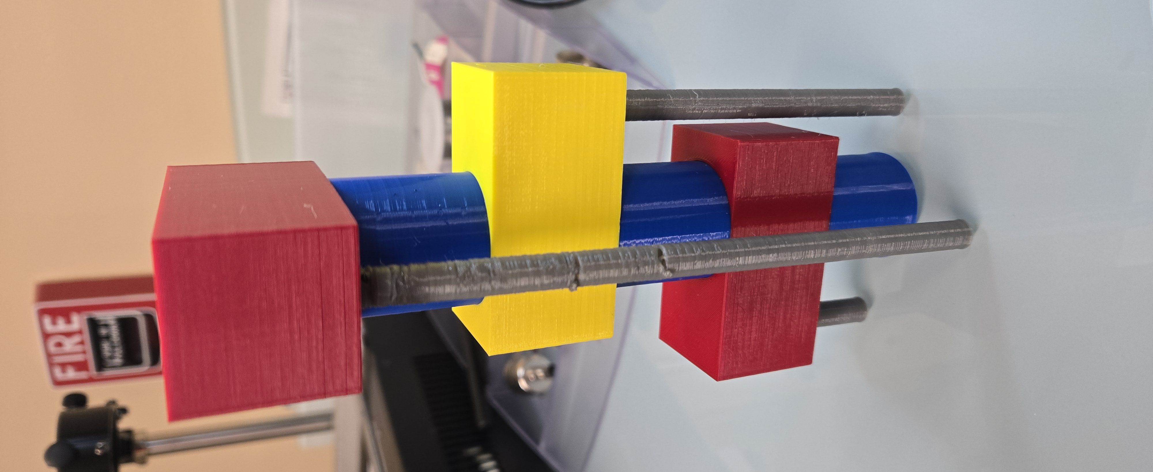 Prusa XL multi-material layer shift test