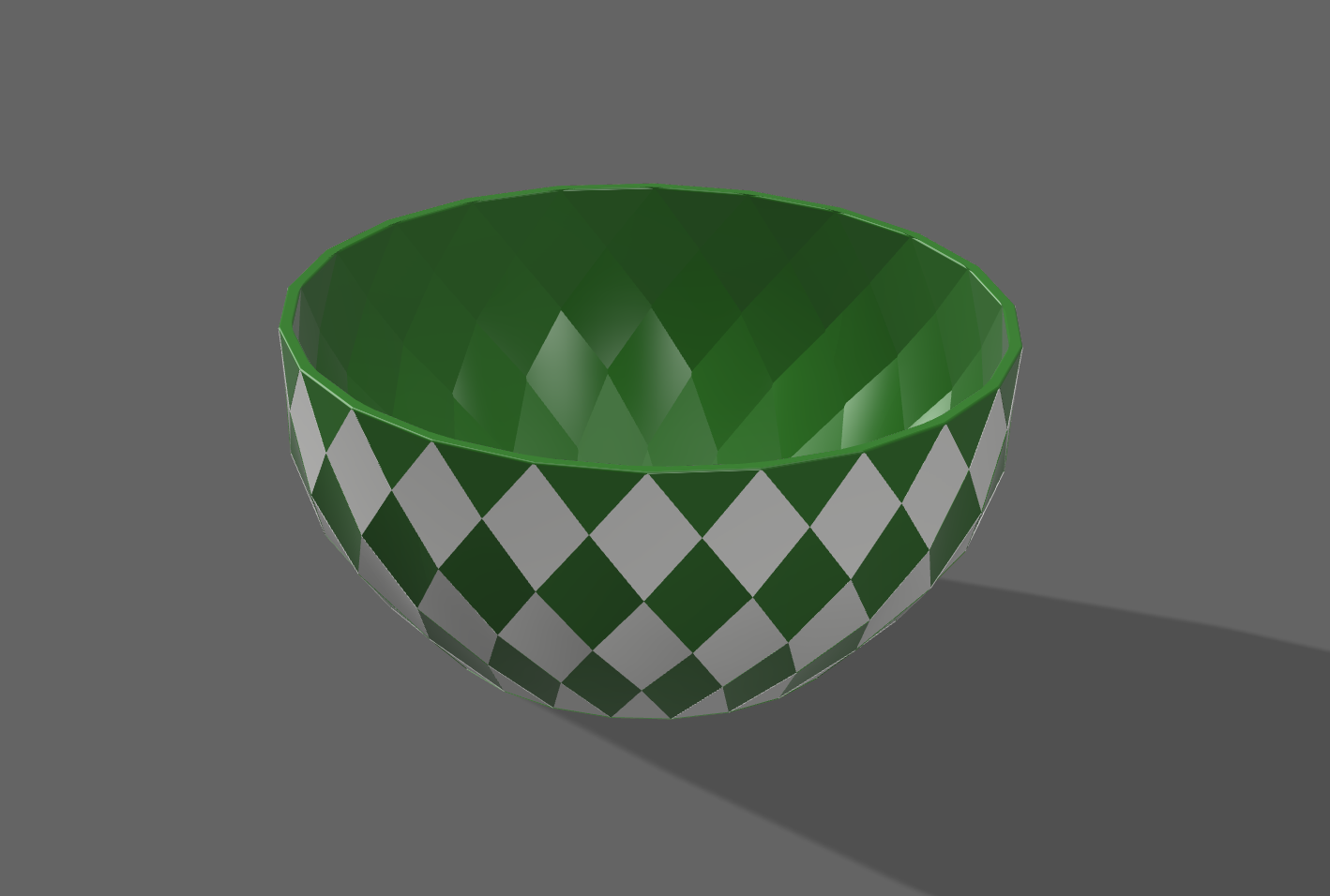 Diamond Faceted Bowl for MMU/AMS/CFS