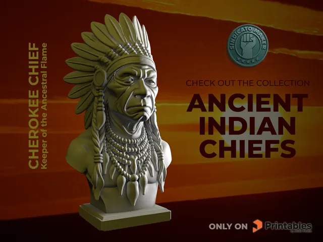 Cherokee chief - Keeper of the Ancestral Flame