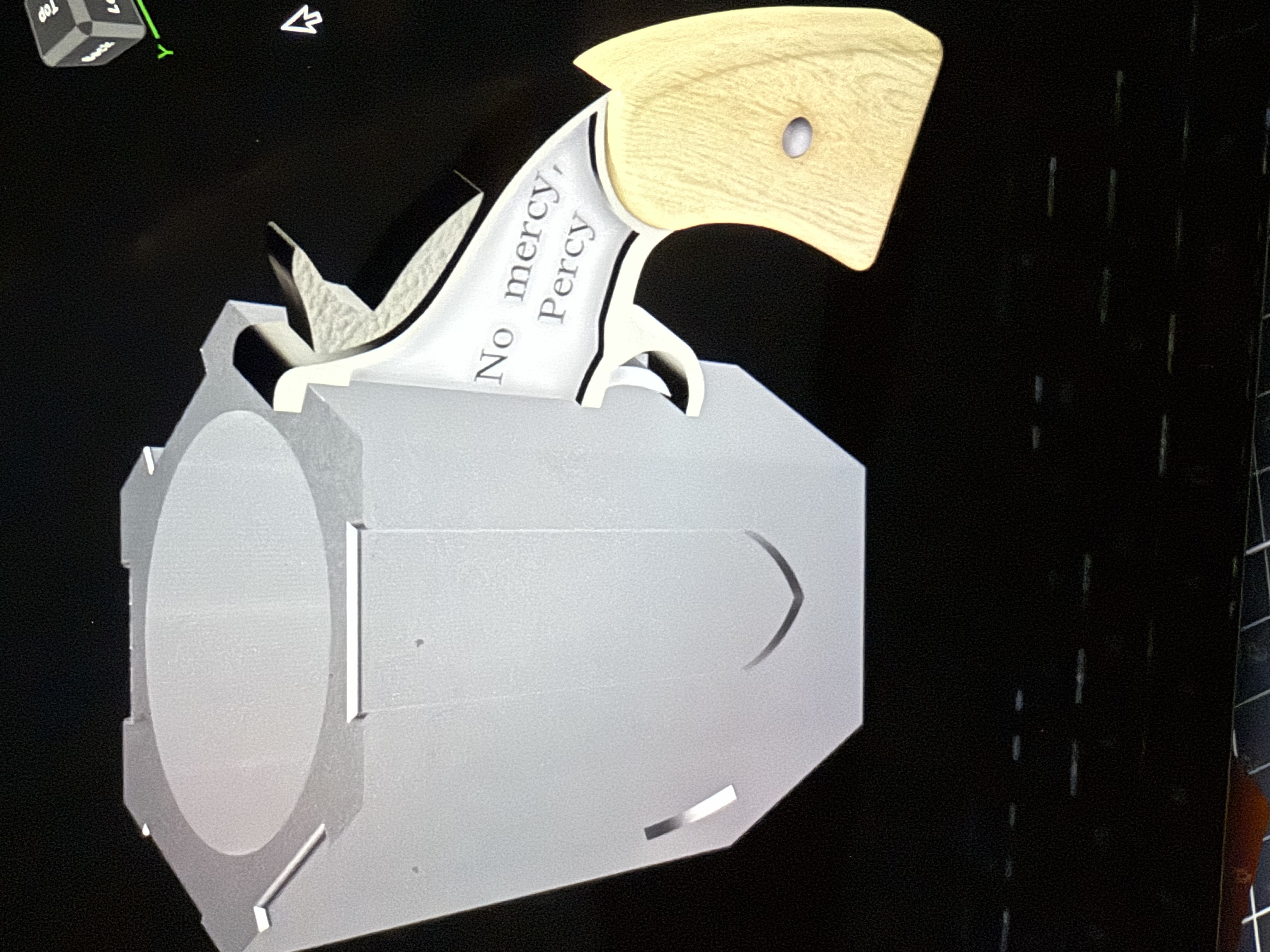Percy de Rolo Revolver Can Holder – Critical Role Inspired