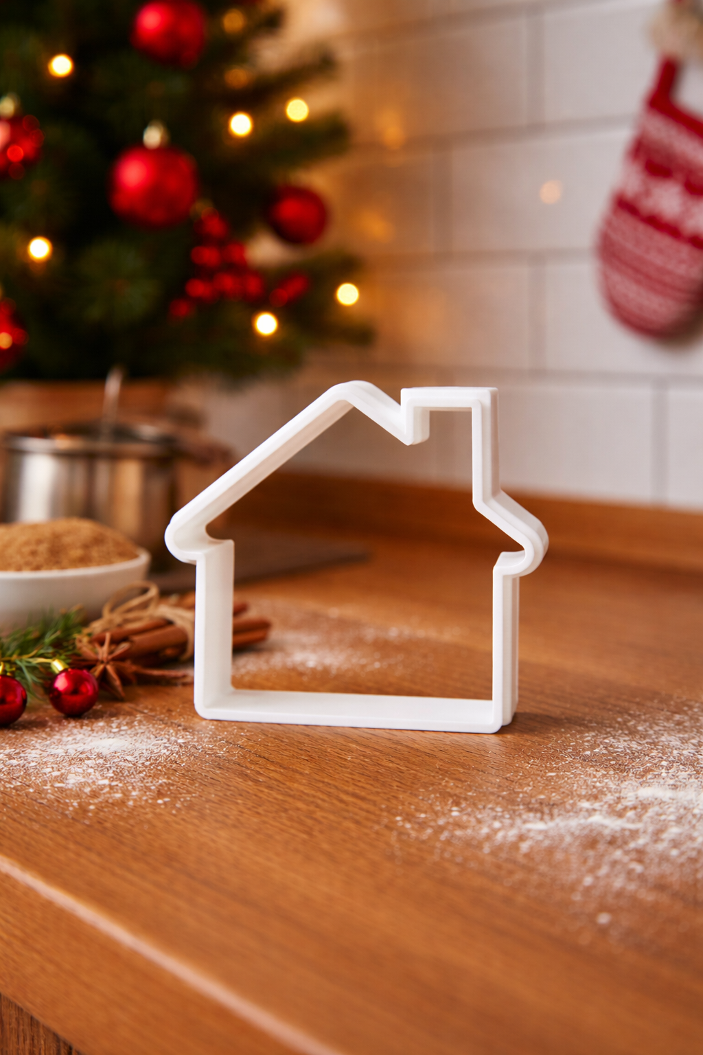 Christmas House Cookie Cutter